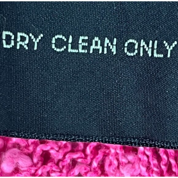 The Specialty House Open Knit Sweater Vest Womens Sz S Pink Button Closure Beach - Picture 3 of 4